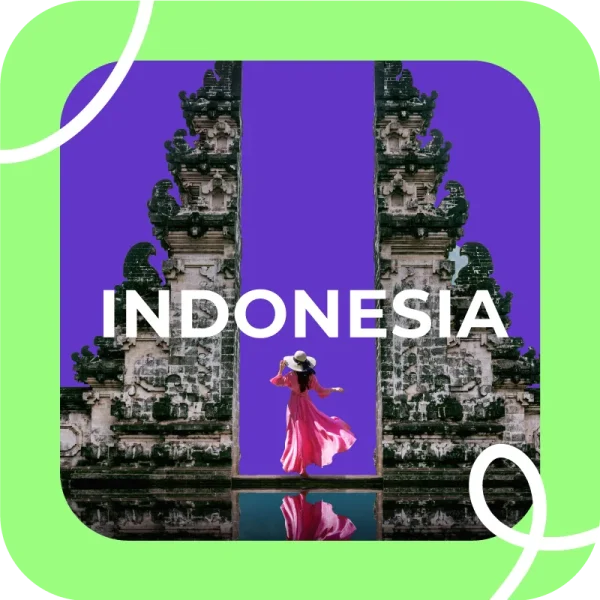 Indonesia eSIM for data roaming